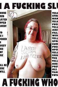 sir HOODYMAN whore's PIGGY subs :102: PIGGY LAUREN.