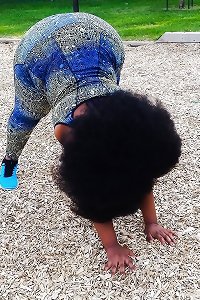 massive backside pussy : hefty Esther