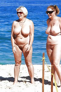 bbw matures and grandmothers at the beach 269