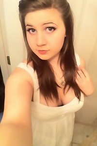 round female in bed, examining her bod with sheer pleasure