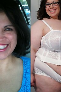 plump woman engaging in passionate oral fuck-a-thon